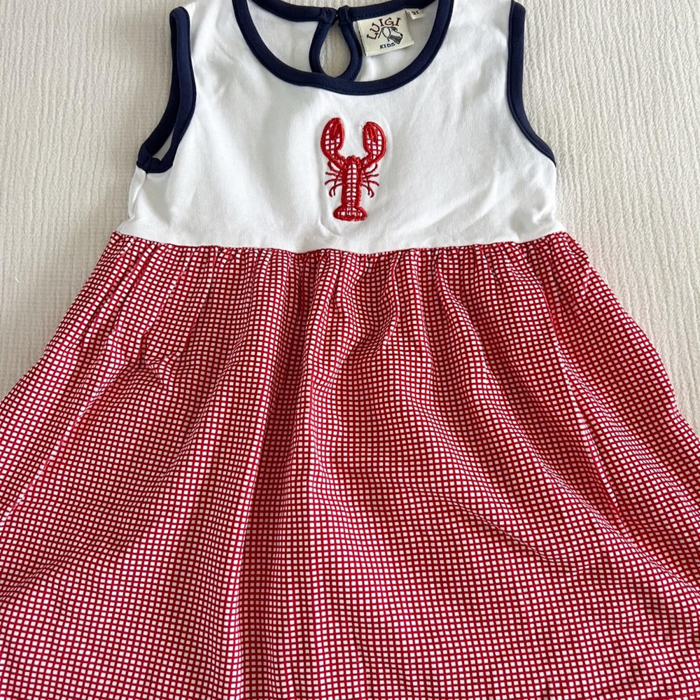 Luigi kids lobster 🦞 dress